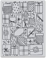 Hero Arts CG754 - Sellos de fijación para regalos, fondo de regalos, 4.3 x 5.5 in - Arteztik
