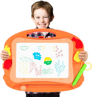 AHCo. Mesa de dibujo magnética para niños pequeños con soporte, almohadilla de aprendizaje educativa para niños de 3 años - Arteztik
