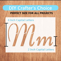 Plantillas de letras de alfabeto más grandes, reutilizables, plantillas de números de plástico para dibujo artístico, manualidades de bricolaje en pizarra, madera, señalización, bistro, bandera de tela, piedra, 40 piezas - Arteztik