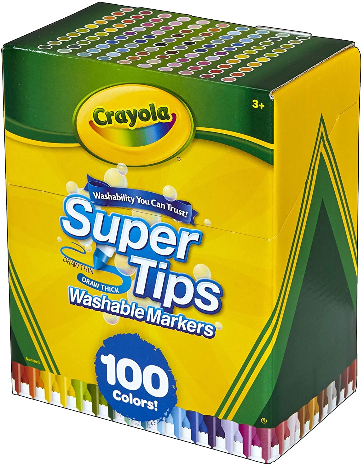 Crayola Super Tips - Cajita de 20 unidades – Lukipens