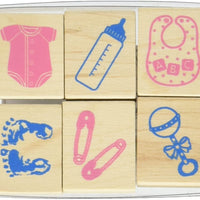 HERO Arts pies de bebé Woodblock sello - Arteztik