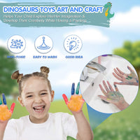 Artes y manualidades para niños, kit de pintura, juguetes de dinosaurio, manualidades para niños de 4 a 8 años de edad, suministros de fiesta, regalos para niños y niñas, diversión creativa, regalo de cumpleaños - Arteztik
