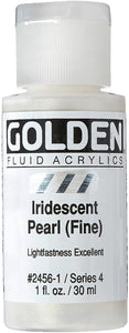 dorado Fluid pintura acrílica 1 ounce-iridescent Pearl Fine - Arteztik