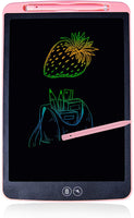 CuFun Tableta de escritura LCD borrable parcialmente 12 pulgadas grande pantalla colorida dibujo pad para niños garabatos electrónicos digital educativo tableta portátil tablero de garabatos (negro) - Arteztik
