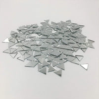 Espejo de mosaico de 0.472 in con forma triangular, 120 piezas - Arteztik