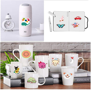 JHGCVX 150 pegatinas de animales lindos para adolescentes, niñas, pegatinas impermeables de moda, para botella de agua, portátil, teléfono, estuche de viaje - Arteztik