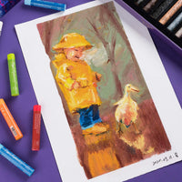 Paul Rubens - Juego de 36 colores pastel de aceite + 3 extensores suaves y hermosos, para artistas, principiantes, estudiantes, niños pintura de dibujo - Arteztik
