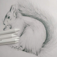 6 piezas de mezcla de tocones y tortilliones, herramientas de dibujo de boceto, licuadoras de arte de papel para el dibujo de boceto del estudiante - Arteztik