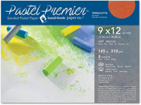Pastel Premier Paper Terracotta 9X12 - Papel para manualidades (8 hojas) - Arteztik
