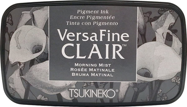 Tsukineko, VersaFine Clair, almohadilla de tinta de tamaño completo, niebla matutina - Arteztik