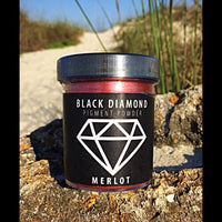 51g/1.8oz"MERLOT" Mica Powder Pigment (Epoxy,Resin,Soap,Plastidip) Black Diamond Pigments - Arteztik
