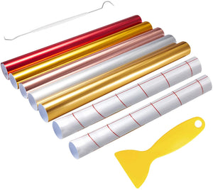 Láminas de vinilo adhesivas de varios colores para cortadores y manualidades - Arteztik