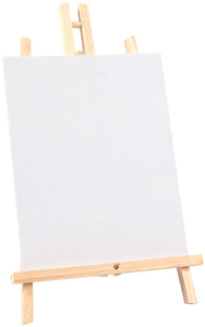 Caballete de madera, caballete para pintura, arte y manualidades (9 x 14.8 in, 12 unidades) - Arteztik