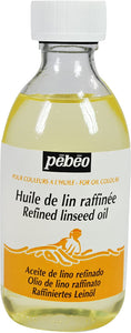 Pebeo refinado Aceite de linaza (Thinner para pinturas, 245 ml botella - Arteztik