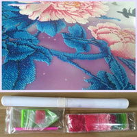 KOTWDQ 5d Kit de pintura de diamante para adultos niños Dragonfly flor de taladro completo diamante dotz para hogar decoración de pared 12 x 16 pulgadas (tamaño de lienzo) - Arteztik
