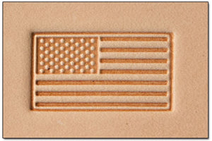 Bandera americana 3d piel Stamping Tool - Arteztik