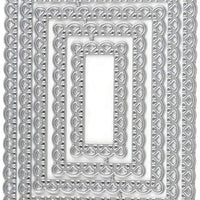 Plantillas de corte de metal para plantillas de troquelado, herramienta de grabación en relieve para álbumes de papel, tarjetas, álbumes de recortes, manualidades, troqueles grabados (estrellas) - Arteztik
