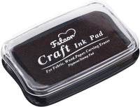 Fstaor - Almohadilla de tinta para sellos de goma, 4 almohadillas de tinta de 2.4 in, color amarillo - Arteztik
