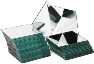 Azulejos cuadrados para decoración del hogar y manualidades (3.0 x 3.0 in, 50 unidades) - Arteztik