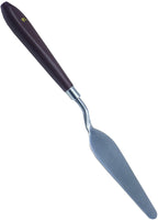 5 cuchillos de pintura de Aokbean Art acrílico, herramientas de pintura al óleo, mango de madera, paleta de espátula, cuchillo con cuchillas finas y flexibles - Arteztik
