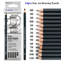 Professional Drawing Sketching Pencil Set - 12 Pieces,SketchingIdeal for Drawing Art, Sketching, Shading, for Beginners &amp,Pro Artists - Arteztik