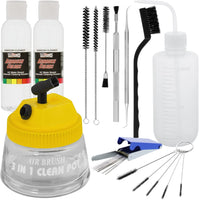 airbursh Kit de limpieza con airbursh Solución de limpieza, bote de limpieza, y herramientas de limpieza - Arteztik
