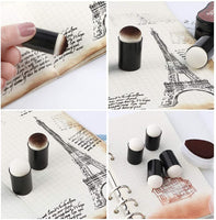 Finger Daubers, 40pcs/Set de Esponja de Dedo Daubers Conjunto de Pintura Esponjas de Dedo con Caja de Almacenamiento para Adultos Niños Estudiantes de Pintura de Tiza Estampado de Tinta de Artesanía de la Tarjeta de Fabricación - Arteztik
