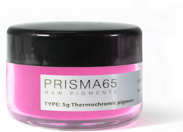 VViViD Prisma65 - Tarro termocromático negro para pigmentos, 0.18 oz - Arteztik