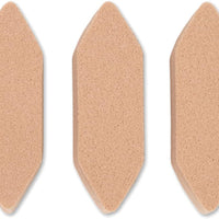 Colorfin PP61024 - Esponjas de arte blandas, barra puntiaguda, paquete de 3 - Arteztik