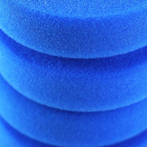 MotBach - Esponja de pintura azul de doble cara para pintura circular, esponjas de acuarela para pintura, manualidades artísticas, 2 unidades - Arteztik