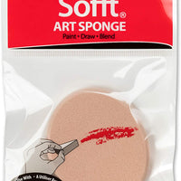 Colorfin PP61041 PanPastel Sofft - Esponja ovalada grande (1 unidad) - Arteztik
