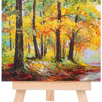 Lona para pintura, paquete de 12 unidades, lienzos para artistas de 7.9 x 9.8 in para pintura, perfecto para pintura al óleo y acrílica, panel de lienzo para pintura - Arteztik