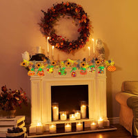 36 juegos de decoración de calabaza de otoño, calabaza, calabaza, calabaza, calabaza, calabaza, calabaza de madera, adornos, kit de manualidades, varios recortes de calabaza de madera pintables, pompones, ojos Googly para niños, otoño, Halloween, decoraci - Arteztik
