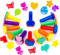 42 esponjas de pintura con forma de esponja EVA para pintar, para niños pequeños - Arteztik
