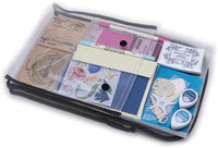 totally-tiffany sello, almacenar y Go Bolsa doble cara, 9 x 11,5 x 2 Pulgadas - Arteztik
