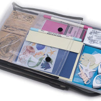 totally-tiffany sello, almacenar y Go Bolsa doble cara, 9 x 11,5 x 2 Pulgadas - Arteztik