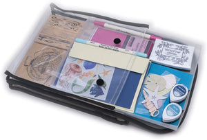 totally-tiffany sello, almacenar y Go Bolsa doble cara, 9 x 11,5 x 2 Pulgadas - Arteztik