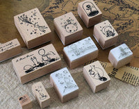 Doraking - Juego de sellos para álbum de recortes, diseño vintage - Arteztik
