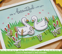 Juego de sellos transparentes para manualidades con diseño de cisne (LF2219, LF2220), paquete de 2 piezas - Arteztik
