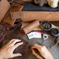 Hide & Drink, rascadores de piel con bufandas para artes y manualidades, hasta 5.0 in de largo, diferentes anchuras (12 onzas paquete) color marrón - Arteztik