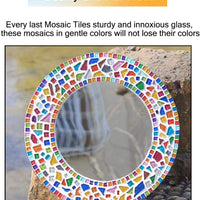 Jili en línea 70 piezas varios colores vidrio Piezas mosaico azulejos Tessera para artes bricolaje forma de rectángulo Craft 10 x 40 mm - Arteztik