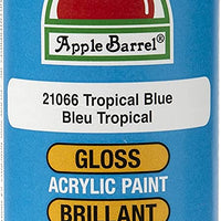 Apple Barrel 20424E Pintura acrílica brillante en varios colores 236ml (8 onzas), color azul brillante (gloss real blue)