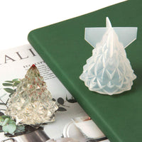 YalansmaiP Molde de resina para árbol de Navidad en forma de árbol de Navidad, molde de fundición de silicona 3D, molde de fundición con copo de nieve para decoración de Navidad - Arteztik
