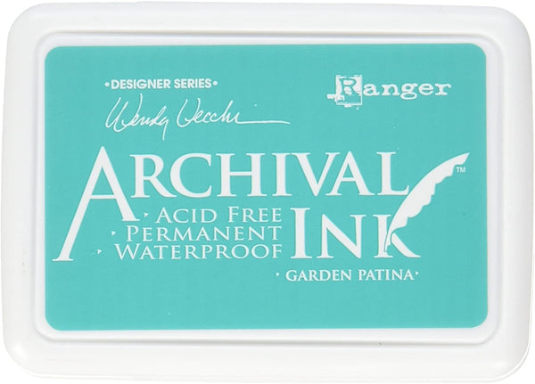 Ranger AID48992 Wendy Vecchi Designer Series - Almohadilla de tinta para archivar, pátina de jardín - Arteztik