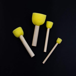 AUEAR - Juego de 40 esponjas redondas de espuma para niños - Arteztik