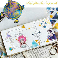 Paquete de 60 pegatinas para portátil de Vsco Girl Kids Washi para ordenador portátil, álbum de recortes, botella de agua, papelería, álbumes de recortes, estampación, paquete de 60 unidades - Arteztik
