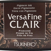 Tsukineko, VersaFine Clair, almohadilla de tinta de tamaño completo, color pino - Arteztik