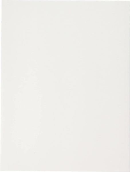 School Smart 85604 - Papel de dibujo (50 libras, 9 x 12 pulgadas, color blanco suave, 500 unidades) - Arteztik