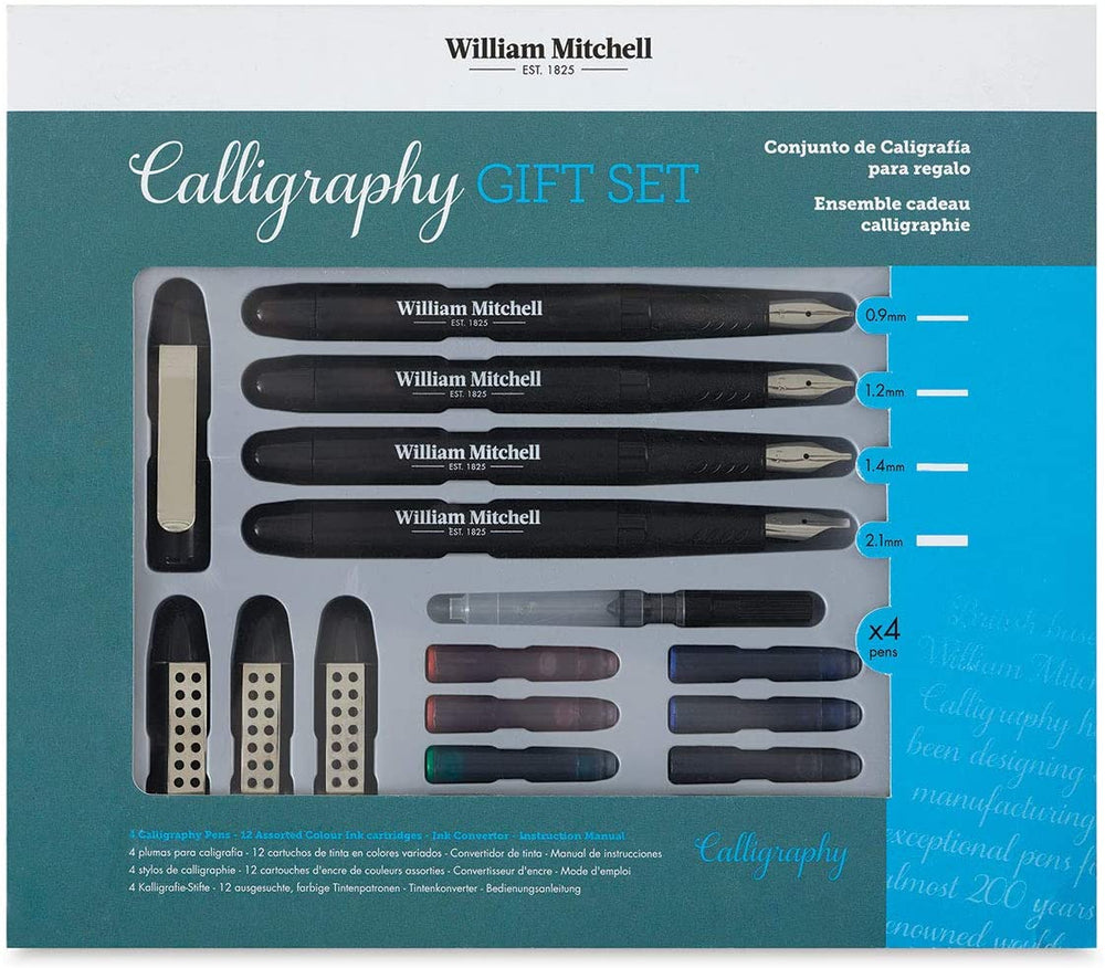 William Mitchell - Juego de caligrafía para caligrafía - Arteztik