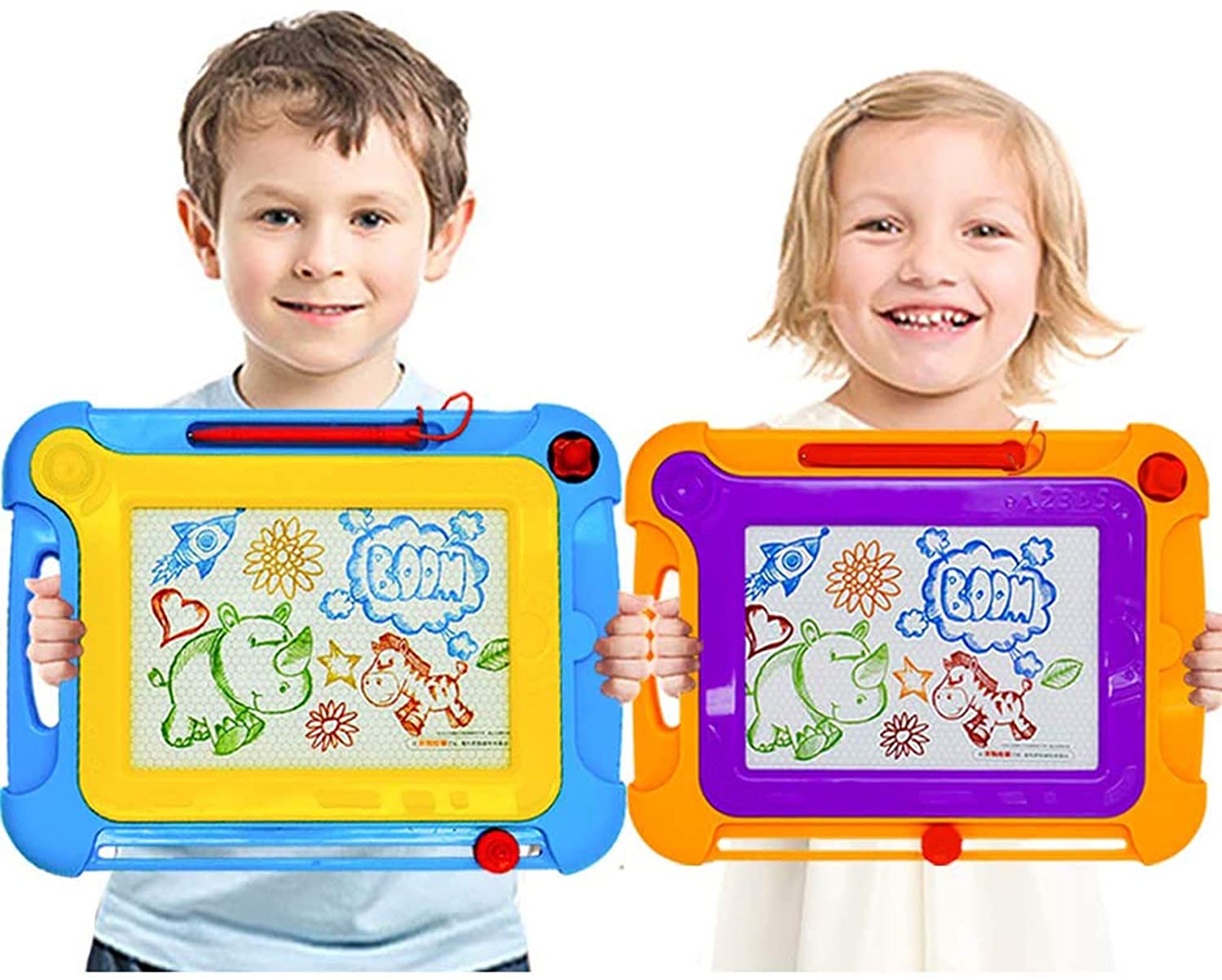 Juguetes para niñas de 1 a 2 años, tablero de dibujo magnético, juguetes  para niñas de 2 a 3 años, tablero de garabatos borrable para niños,  juguetes